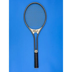 Vintage Wilson T2000 Steel Tennis Racquet Jimmy Connors Era 4 1/2 Grip USA Made